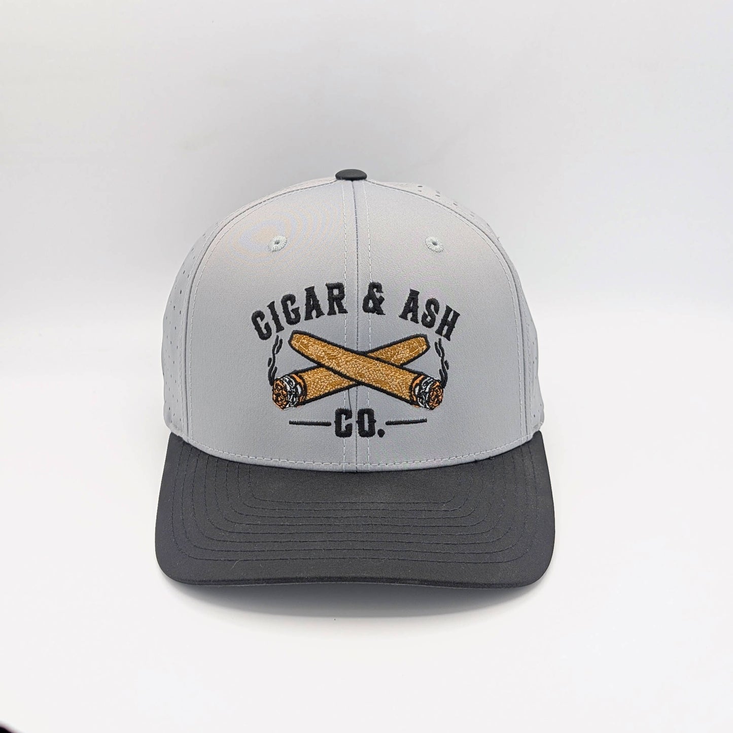 Laser Perforated Snapback Hat