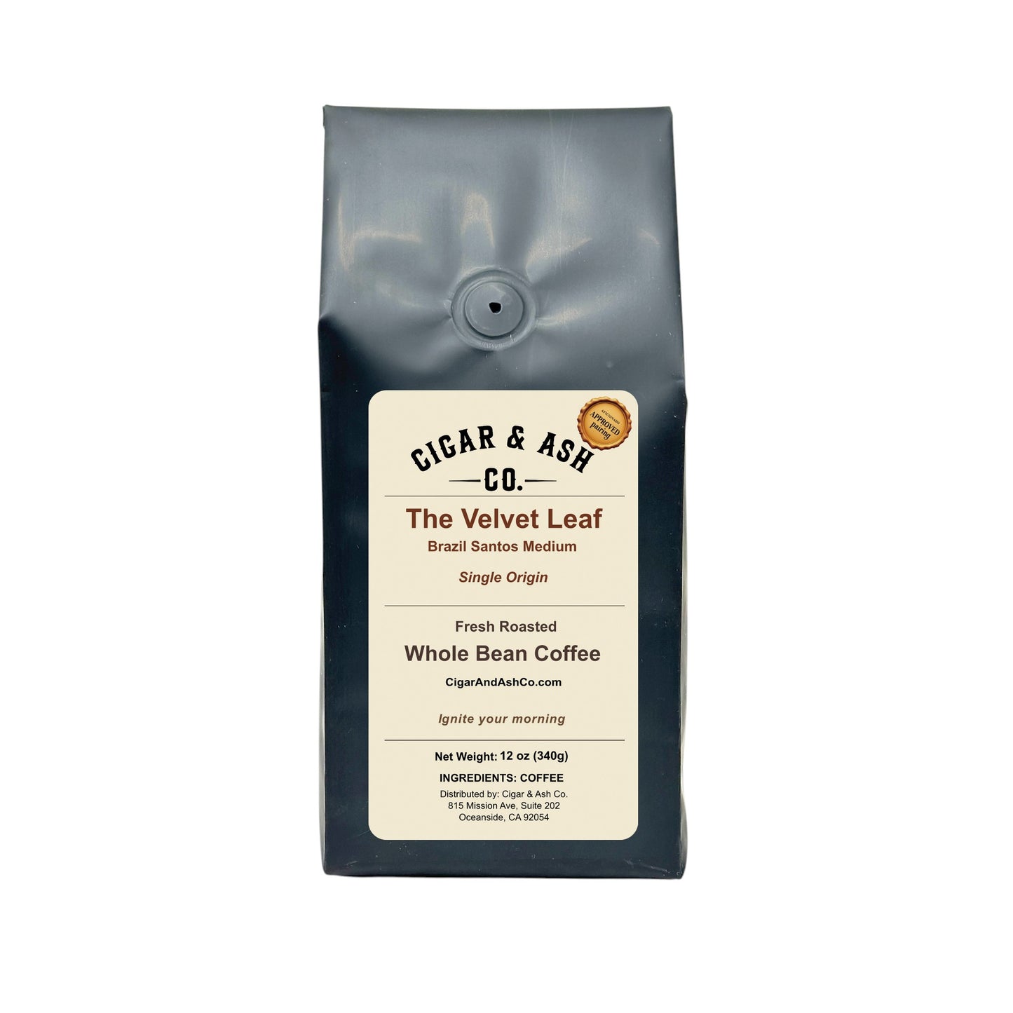 The Velvet Leaf: Brazil Santos Medium Roast