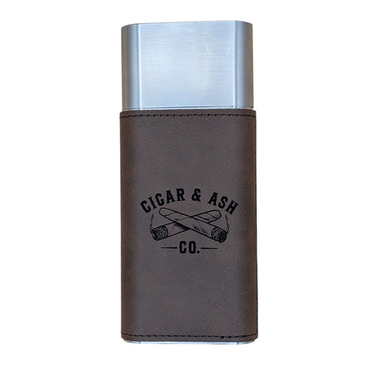 Triple-Threat Leather & Steel Case