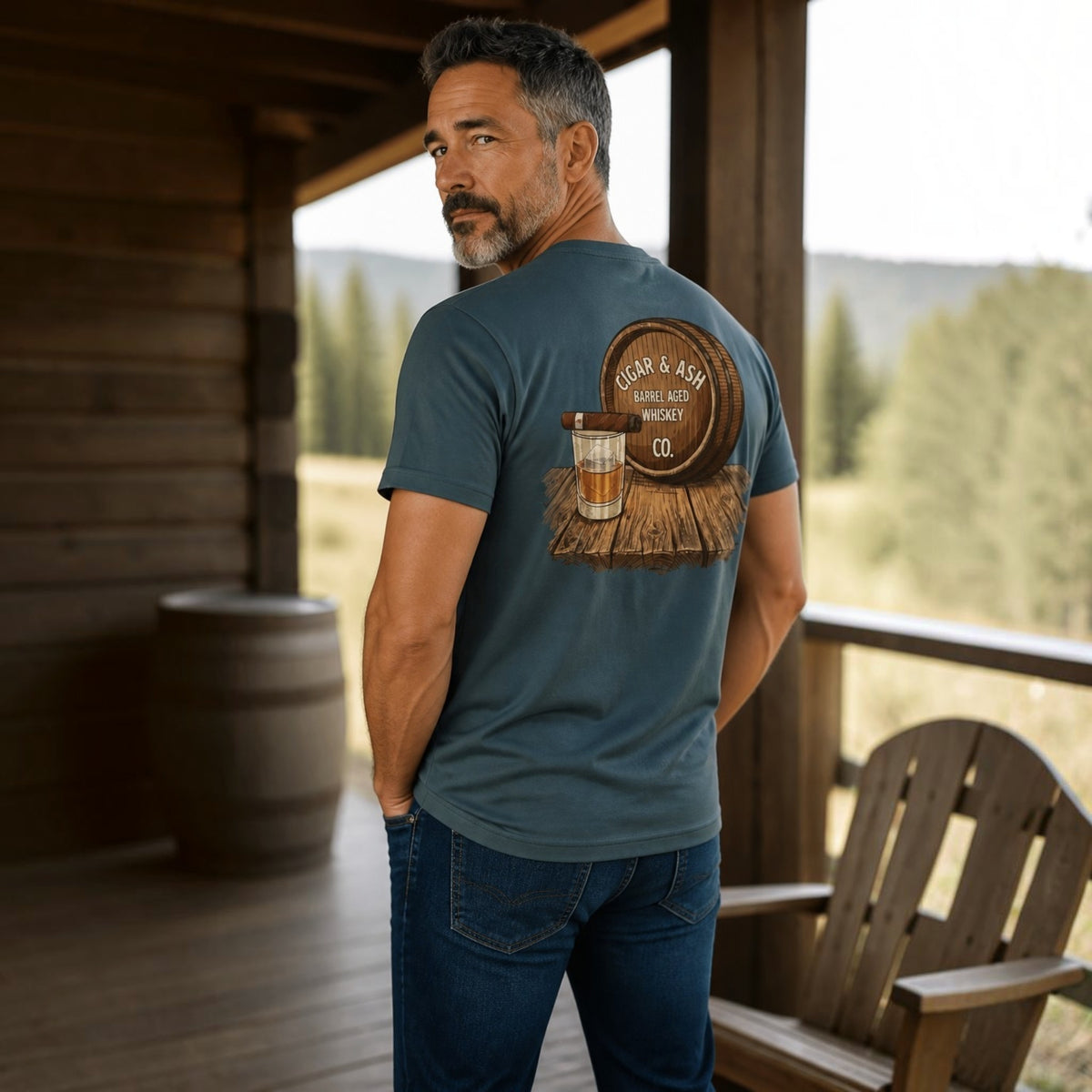 The Heritage Tee | Whiskey Barrel
