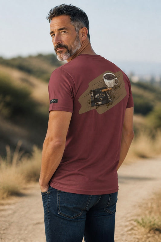 The Heritage Tee | Coffee & Cigar